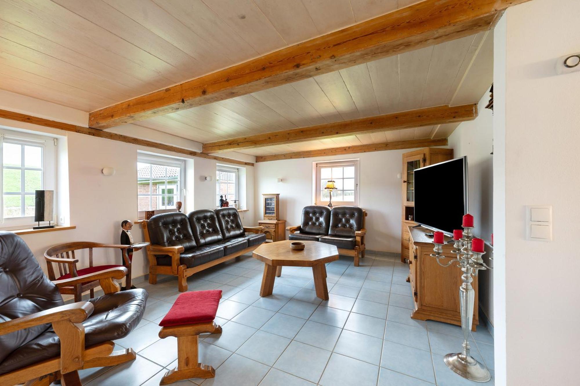 Deluxe-Apartment mit 2 Schlafzimmern und Gartenblick